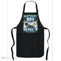 Level 9 Unlocked Video Game 9th Birthday Gamer Apron thumb 0