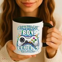 Level 9 Unlocked Video Game 9th Birthday Gamer Coffee Mug thumb 3