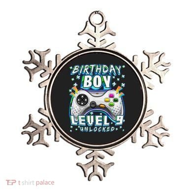 Level 9 Unlocked Video Game 9th Birthday Gamer Ornament