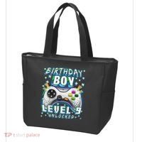 Level 9 Unlocked Video Game 9th Birthday Gamer Tote Bag thumb 3