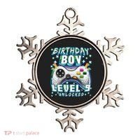 Level 9 Unlocked Video Game 9th Birthday Gamer Boys TShirt Ornament thumb 0