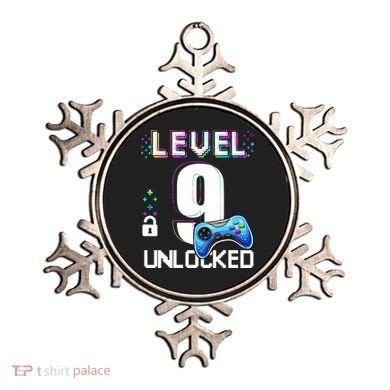 Level 9 Unlocked Video Game 9th Birthday Boy Gamer Ornament