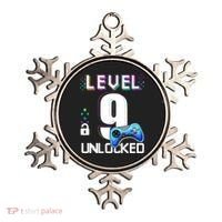 Level 9 Unlocked Video Game 9th Birthday Boy Gamer Ornament thumb 0