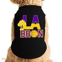 LA Bron Basketball Palm Tree Logo Doggie Tank thumb 0
