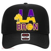 LA Bron Basketball Palm Tree Logo Hat thumb 0