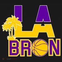 LA Bron Basketball Palm Tree Logo Visor thumb 3