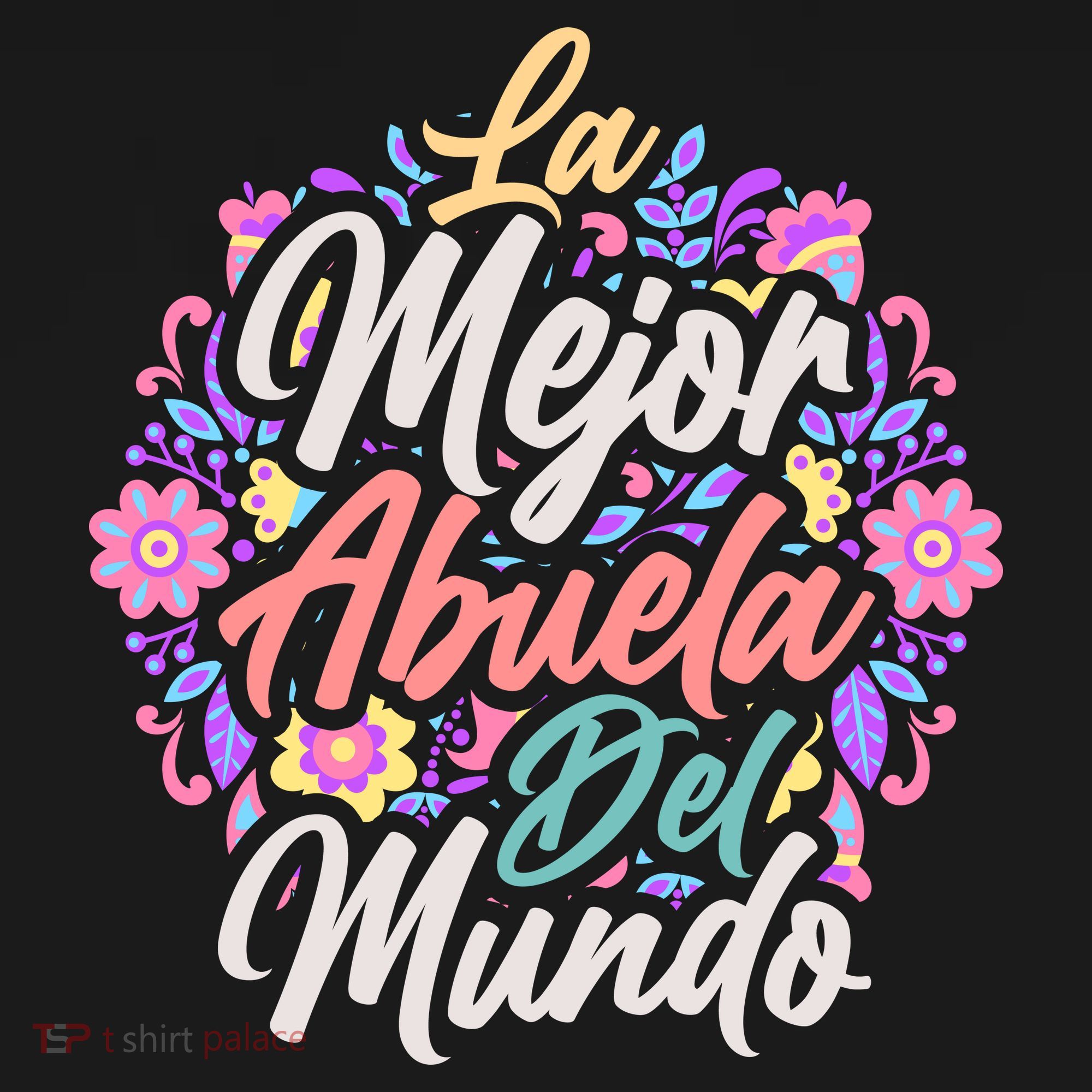 La Mejor Abuela del Mundo Hispanic Grandma & Mother's Day Women's Hoodie