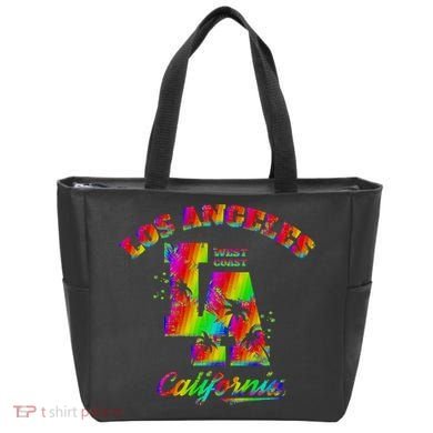 LA Retro Los Angeles Colors Tote Bag