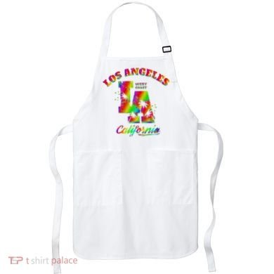 LA Retro Los Angeles Colors Apron