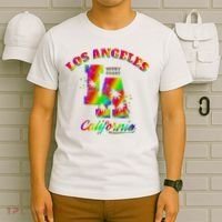 LA Retro Los Angeles Colors T-Shirt thumb 6
