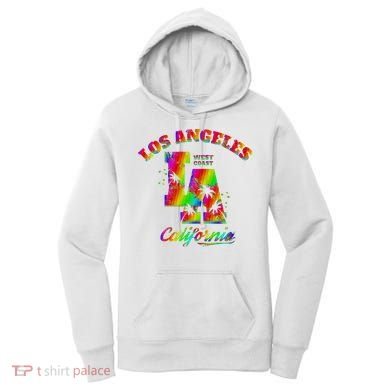 LA Retro Los Angeles Colors Women's Hoodie