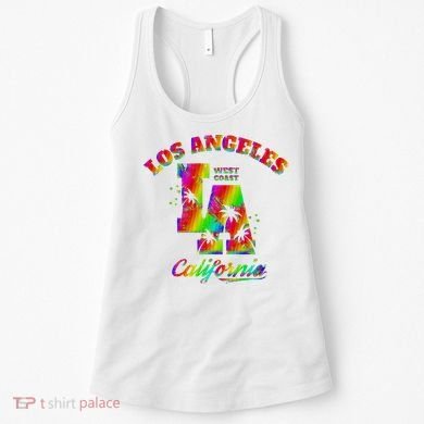 LA Retro Los Angeles Colors Women's Tank Top