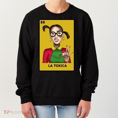 La Toxica 69 Lottery Card Women's Sweatshirt