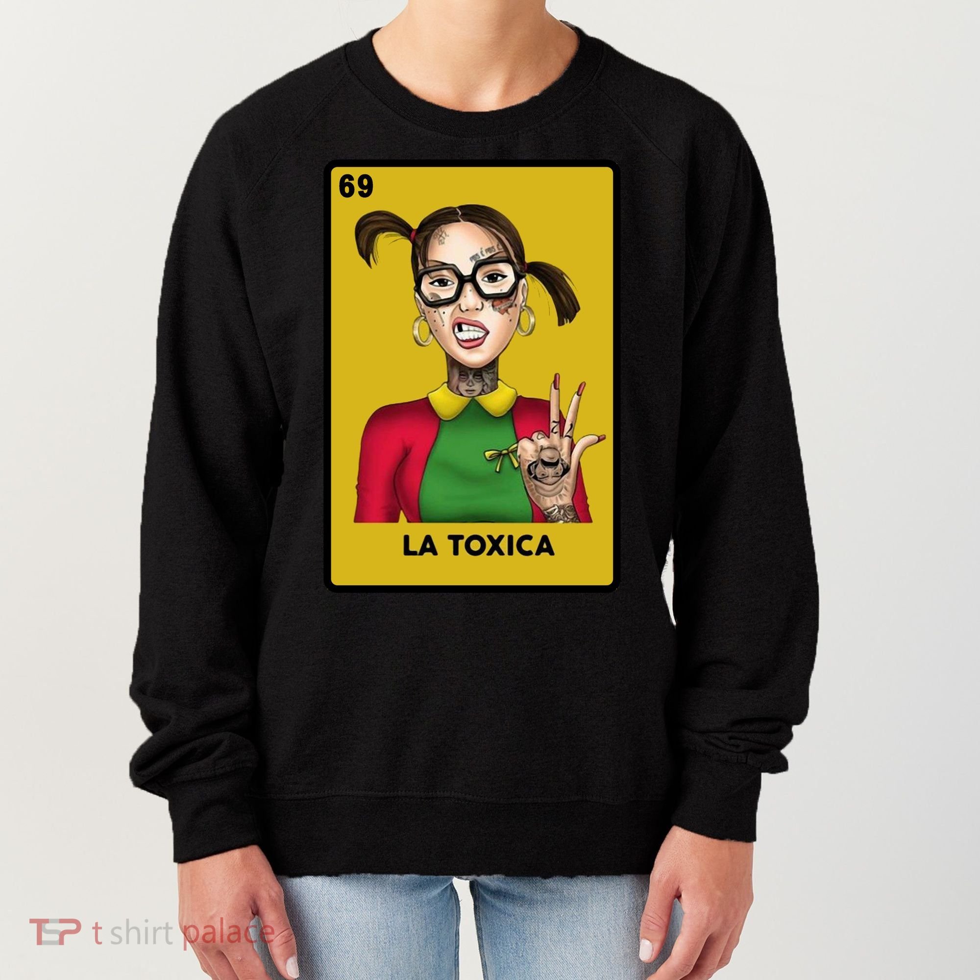 La Toxica 69 Lottery Card Women's Sweatshirt