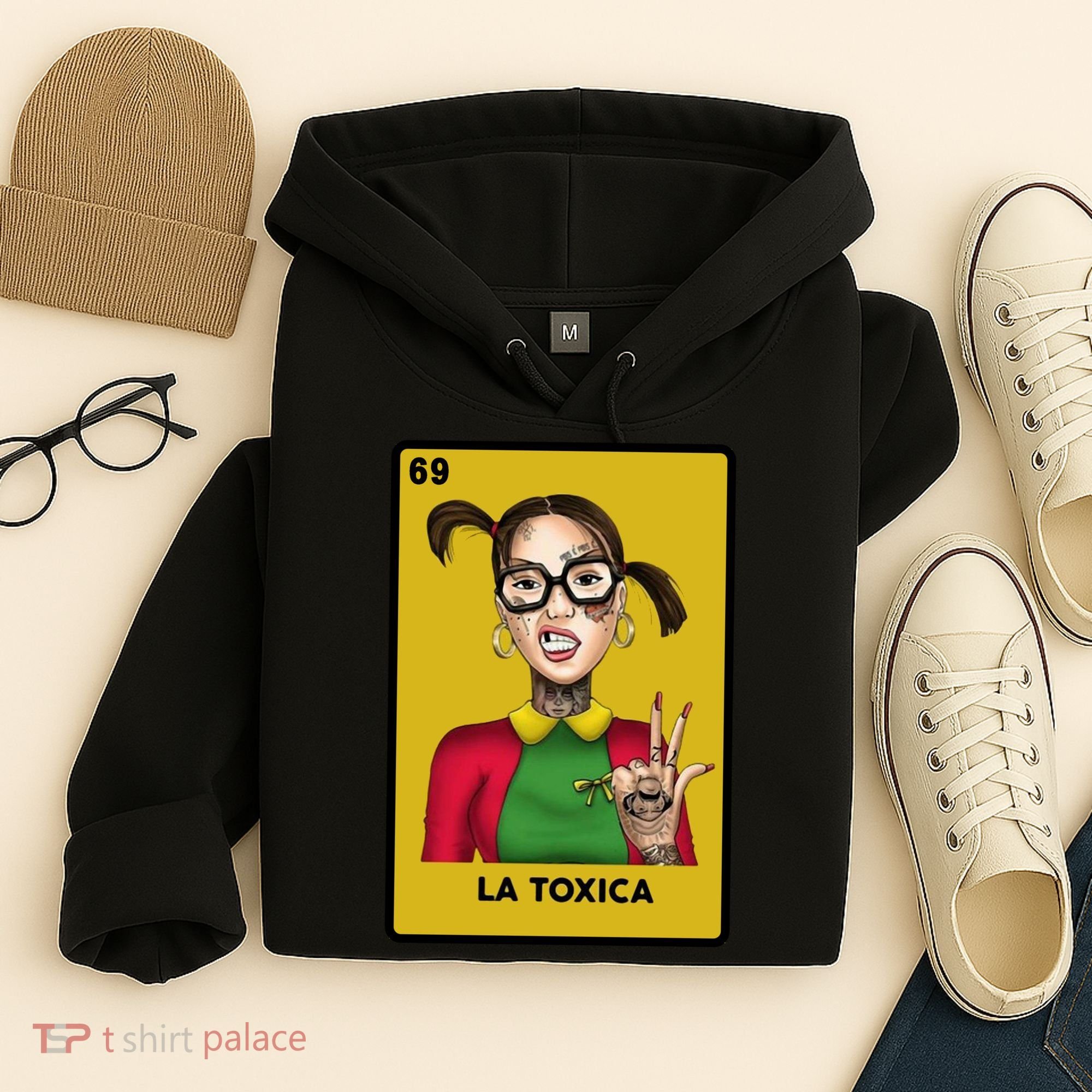 La Toxica 69 Lottery Card Hoodie