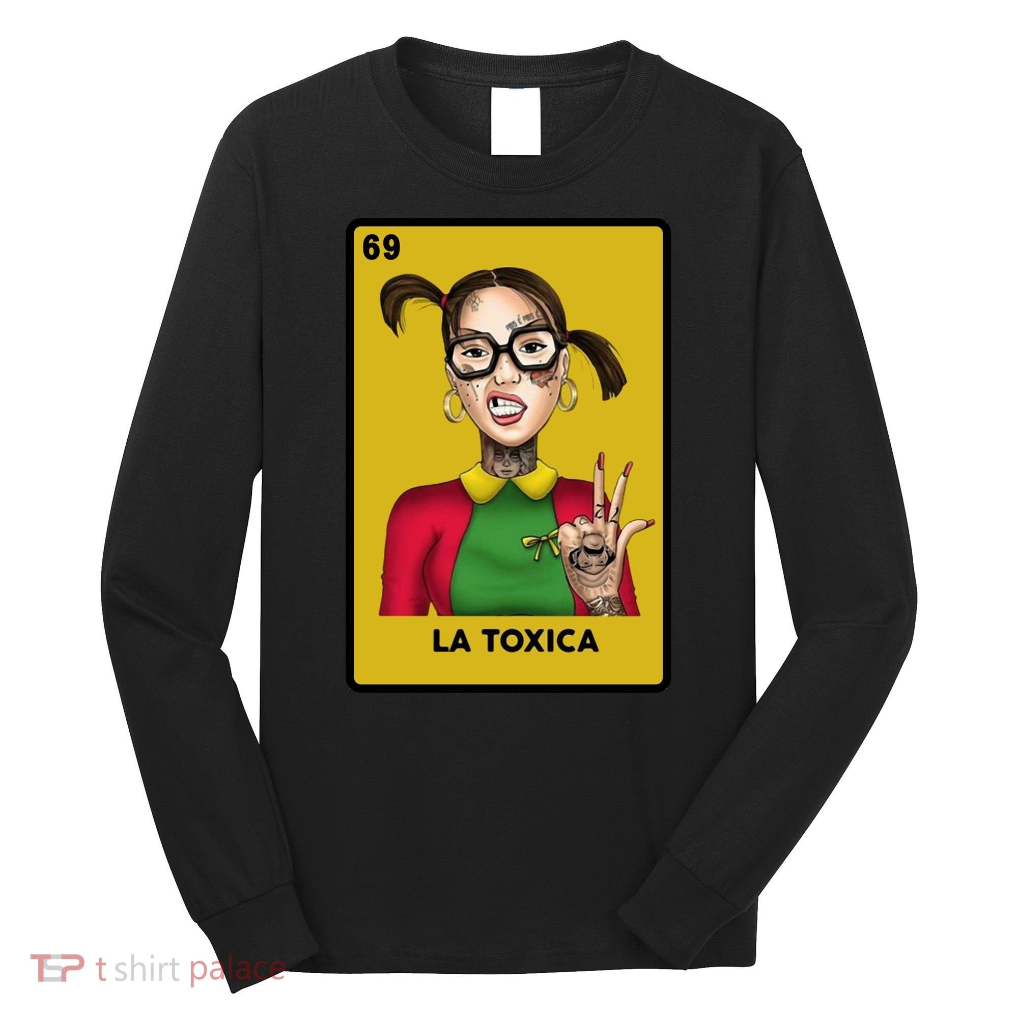 La Toxica 69 Lottery Card Long Sleeve Shirt