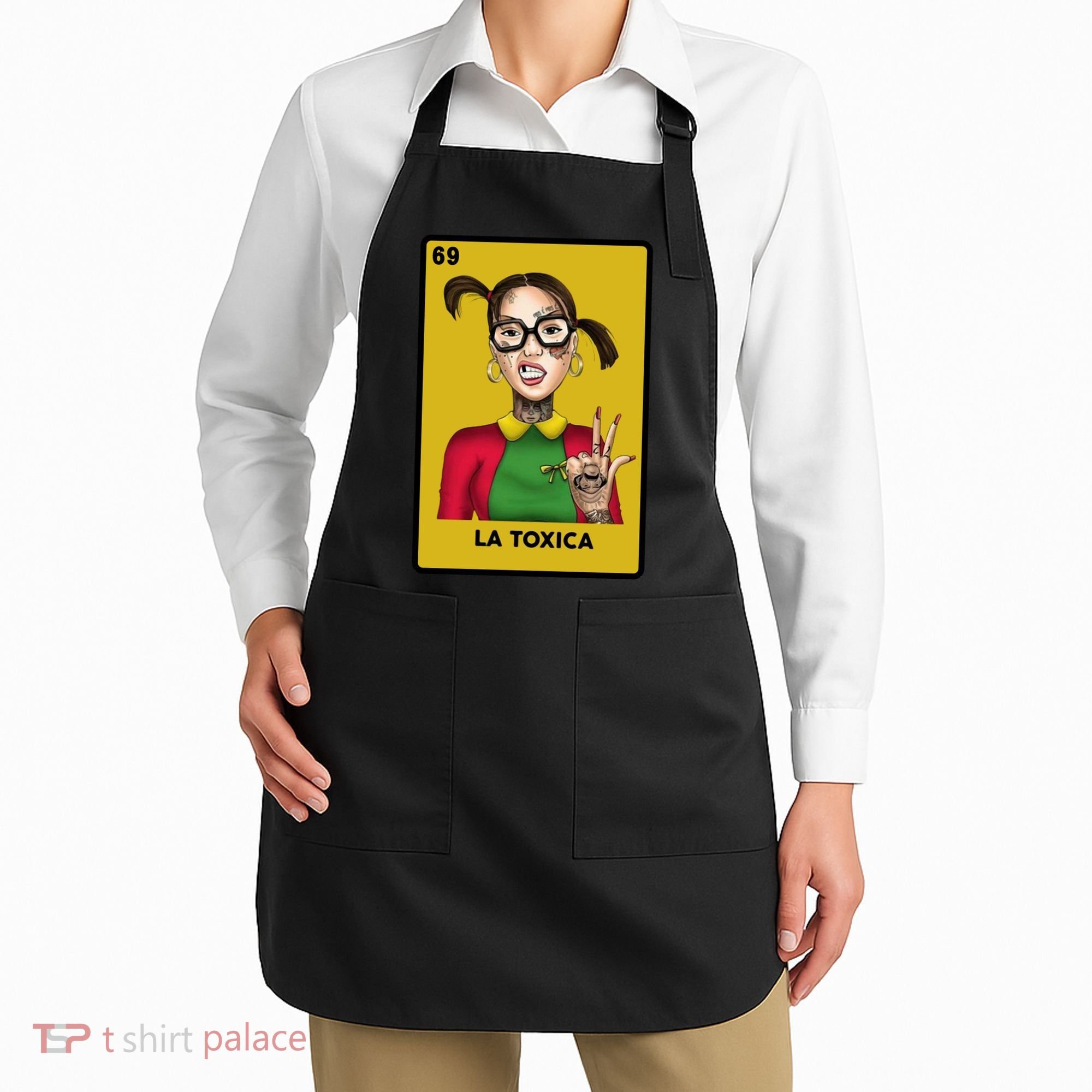 La Toxica 69 Lottery Card Apron