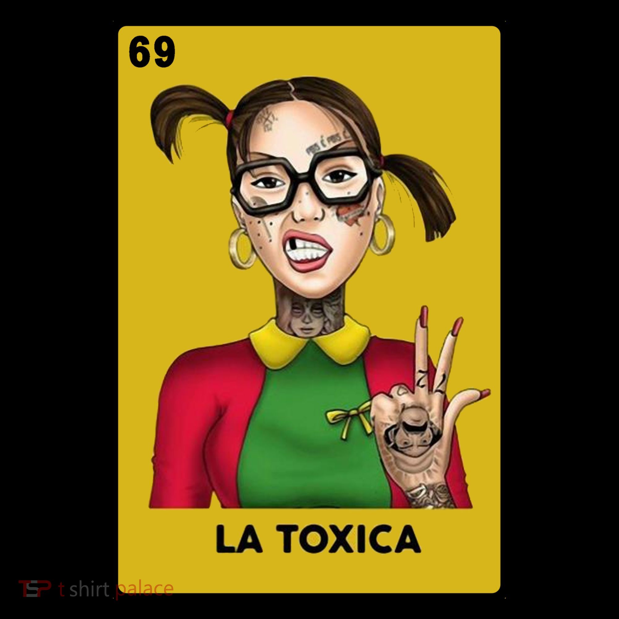 La Toxica 69 Lottery Card T-Shirt