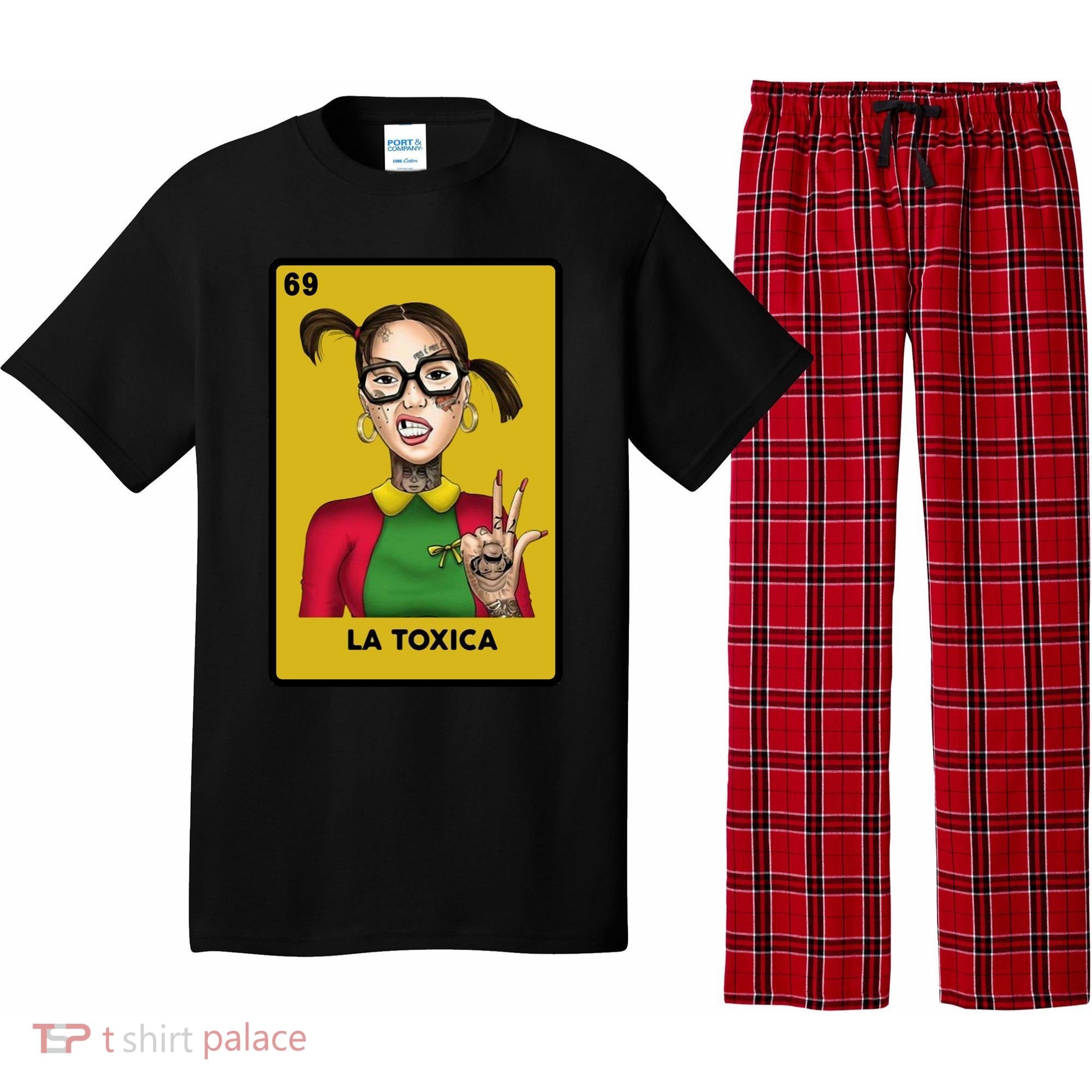La Toxica 69 Lottery Card Pajama Set