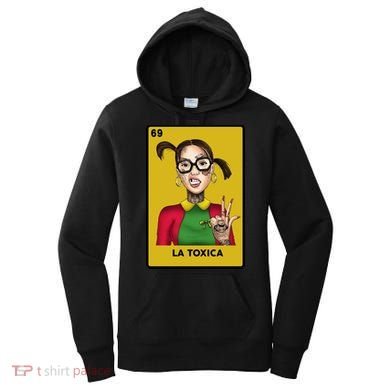 La Toxica 69 Lottery Card Women's Hoodie
