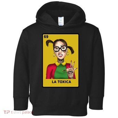 La Toxica 69 Lottery Card Toddler Hoodie