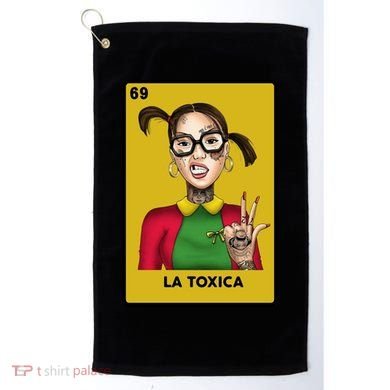 La Toxica 69 Lottery Card Golf Towel