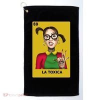 La Toxica 69 Lottery Card Golf Towel thumb 0