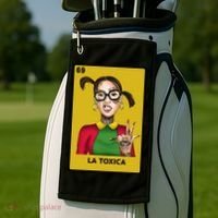 La Toxica 69 Lottery Card Golf Towel thumb 2