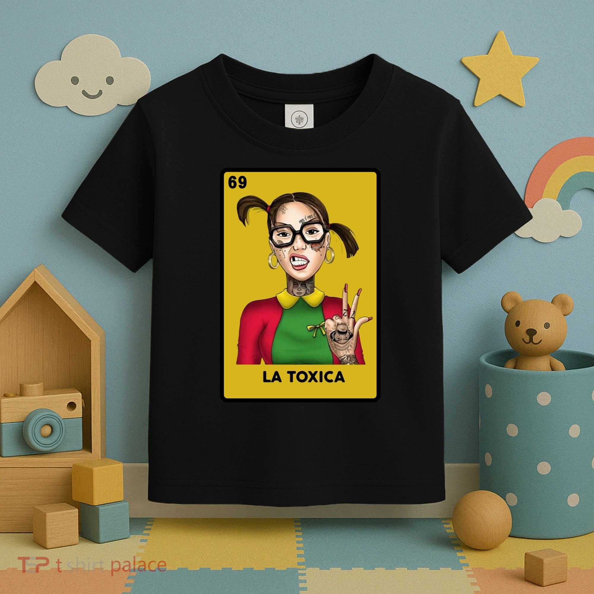 La Toxica 69 Lottery Card Toddler T-Shirt