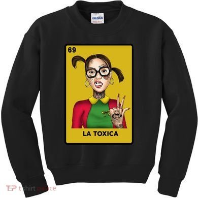 La Toxica 69 Lottery Card Kids Sweatshirt