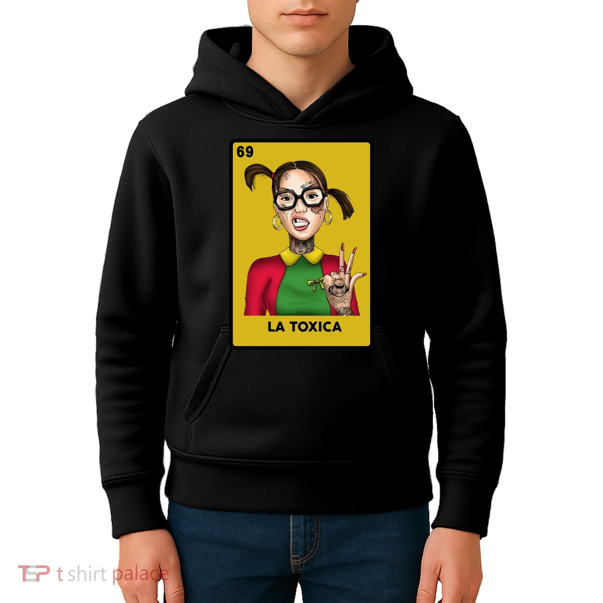 La Toxica 69 Lottery Card Kids Hoodie