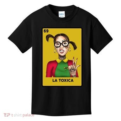La Toxica 69 Lottery Card Kids T-Shirt