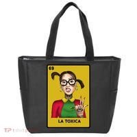 La Toxica 69 Lottery Card Tote Bag thumb 0