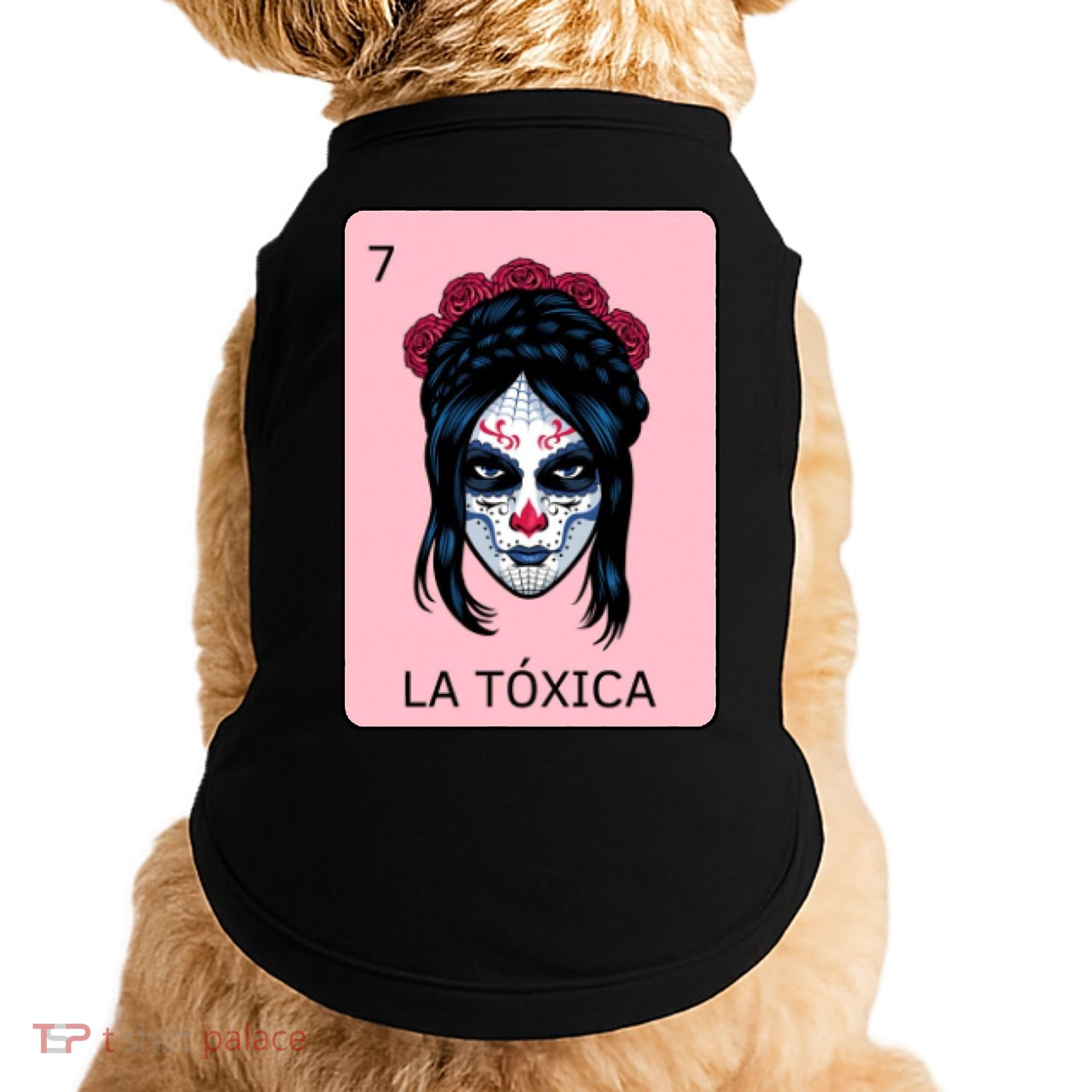 La Toxica Sugar Skull  Doggie Tank