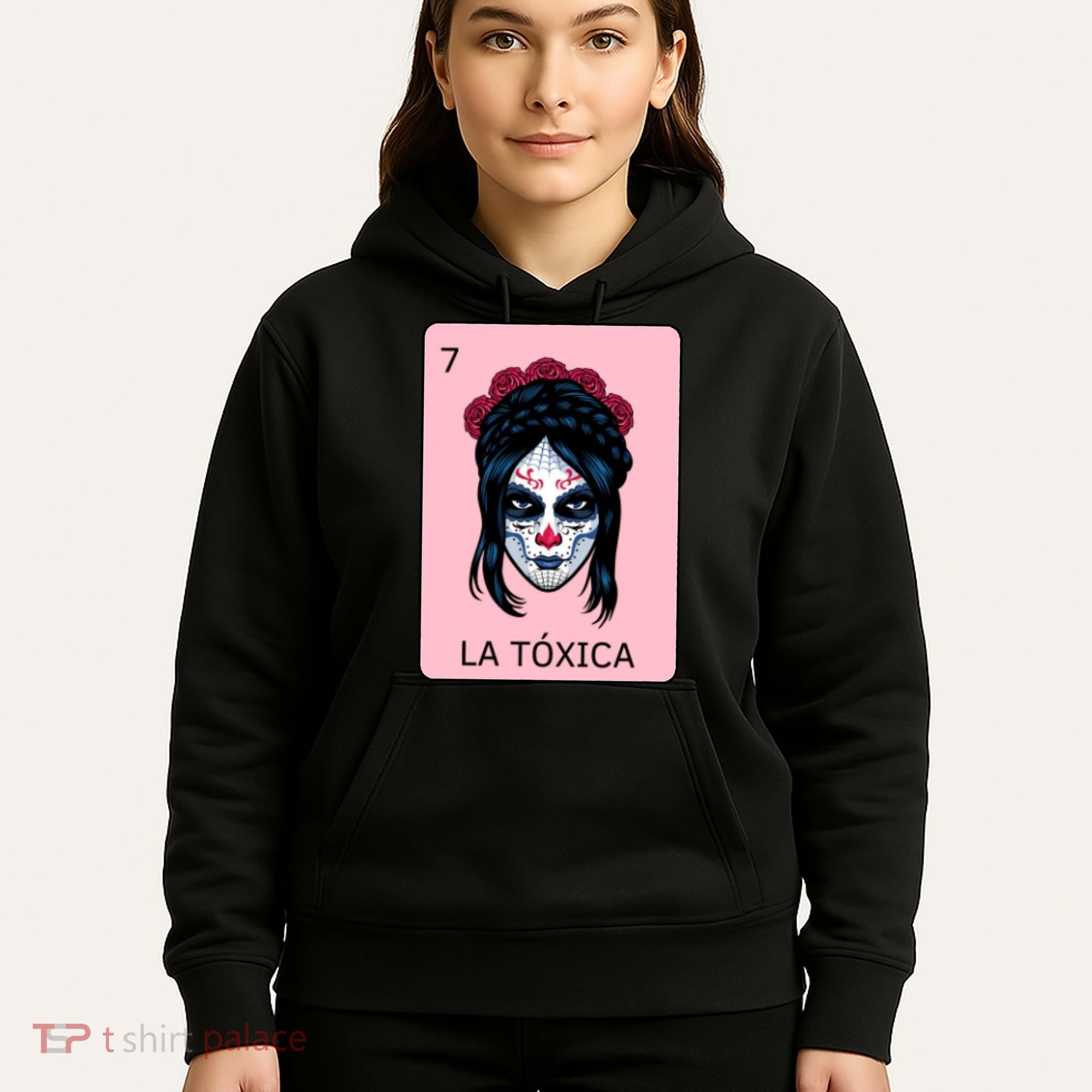 La Toxica Sugar Skull  Hoodie