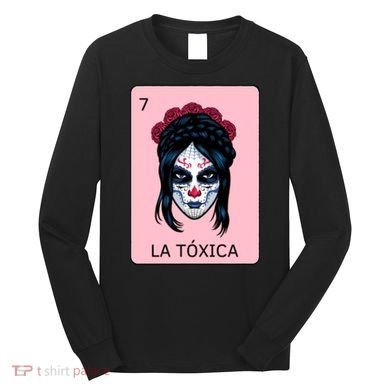 La Toxica Sugar Skull  Long Sleeve Shirt