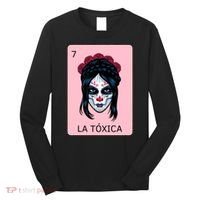 La Toxica Sugar Skull  Long Sleeve Shirt thumb 0