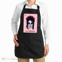 La Toxica Sugar Skull  Apron thumb 2