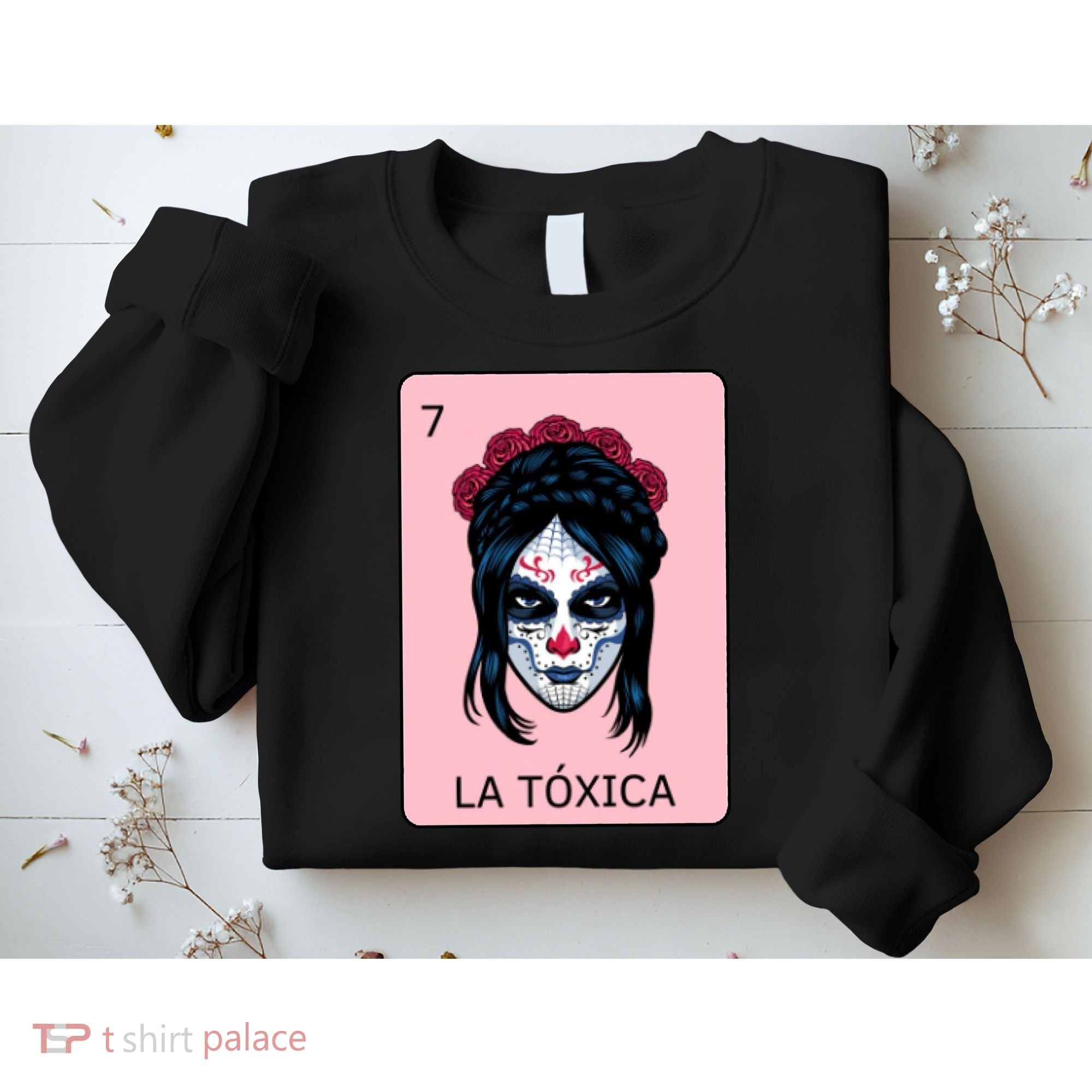 La Toxica Sugar Skull  Sweatshirt