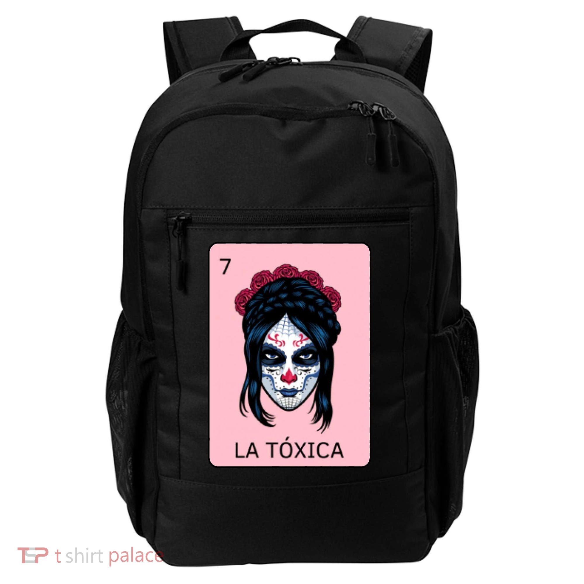 La Toxica Sugar Skull  Backpack