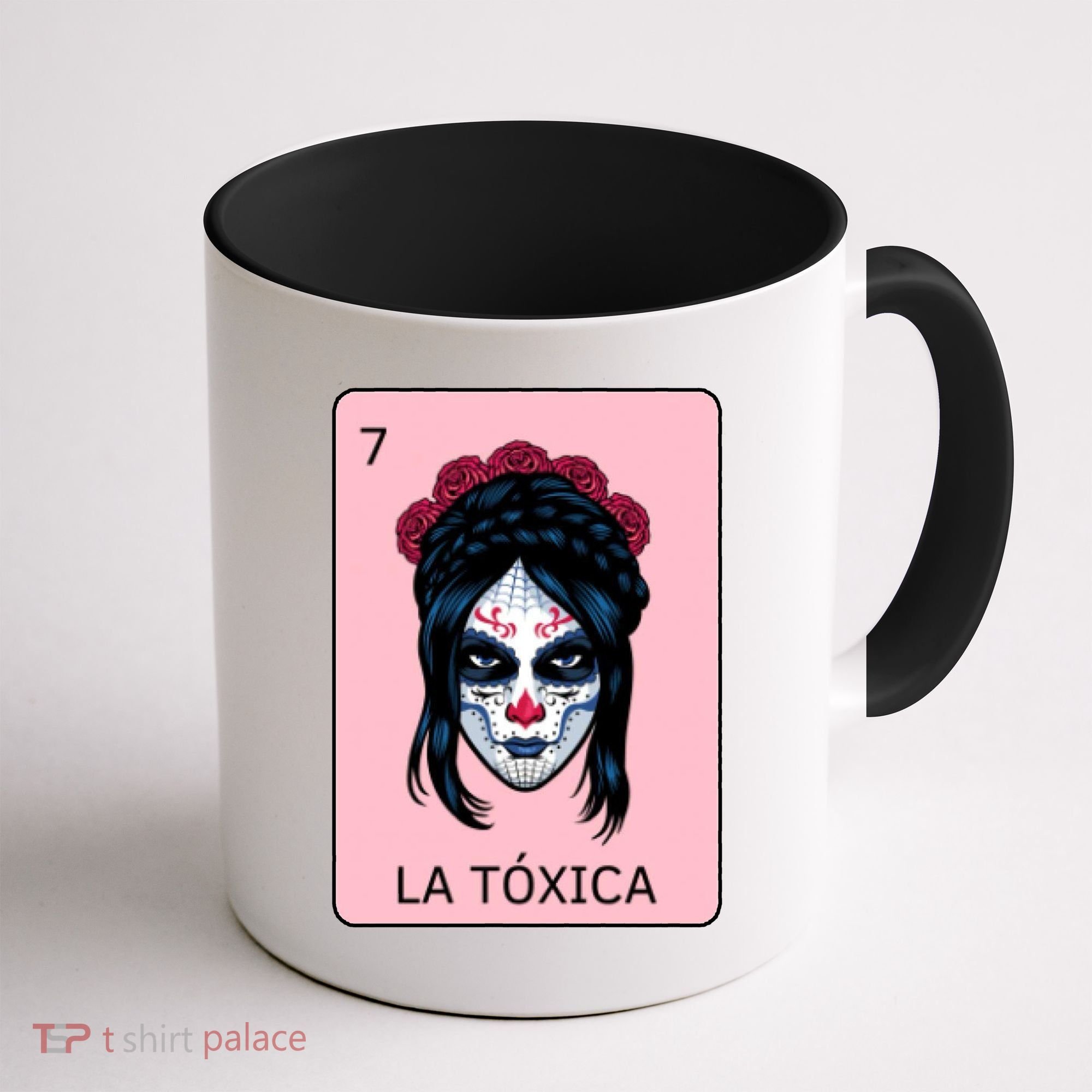 La Toxica Sugar Skull  Coffee Mug