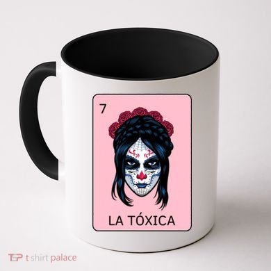 La Toxica Sugar Skull  Coffee Mug