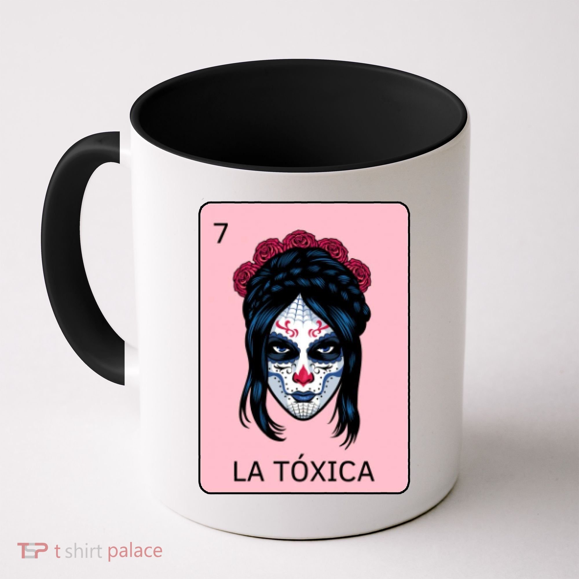 La Toxica Sugar Skull  Coffee Mug