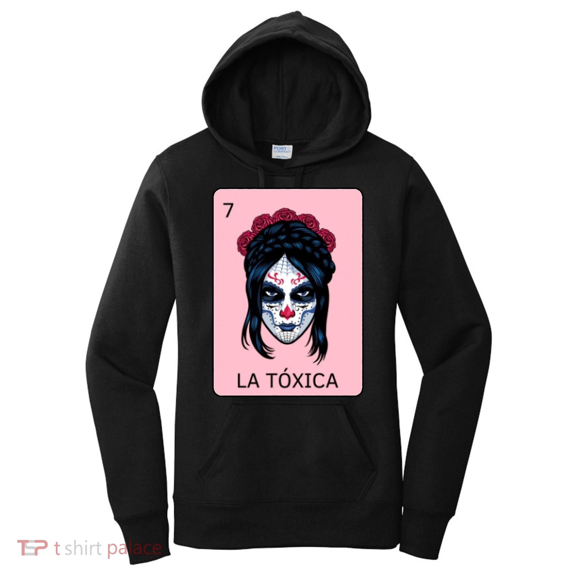 La Toxica Sugar Skull  Women's Hoodie
