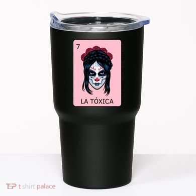 La Toxica Sugar Skull  Tumbler