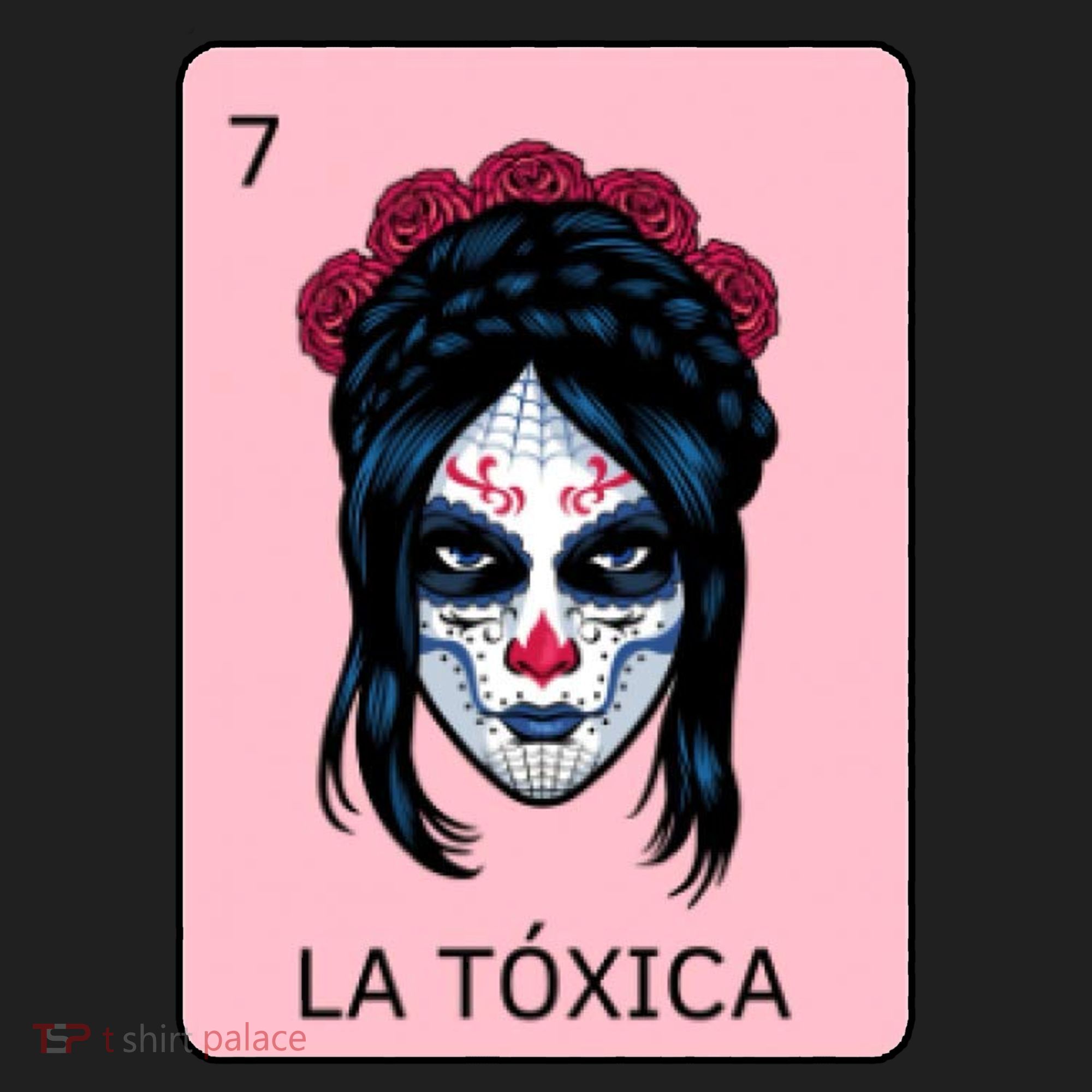 La Toxica Sugar Skull  Tumbler