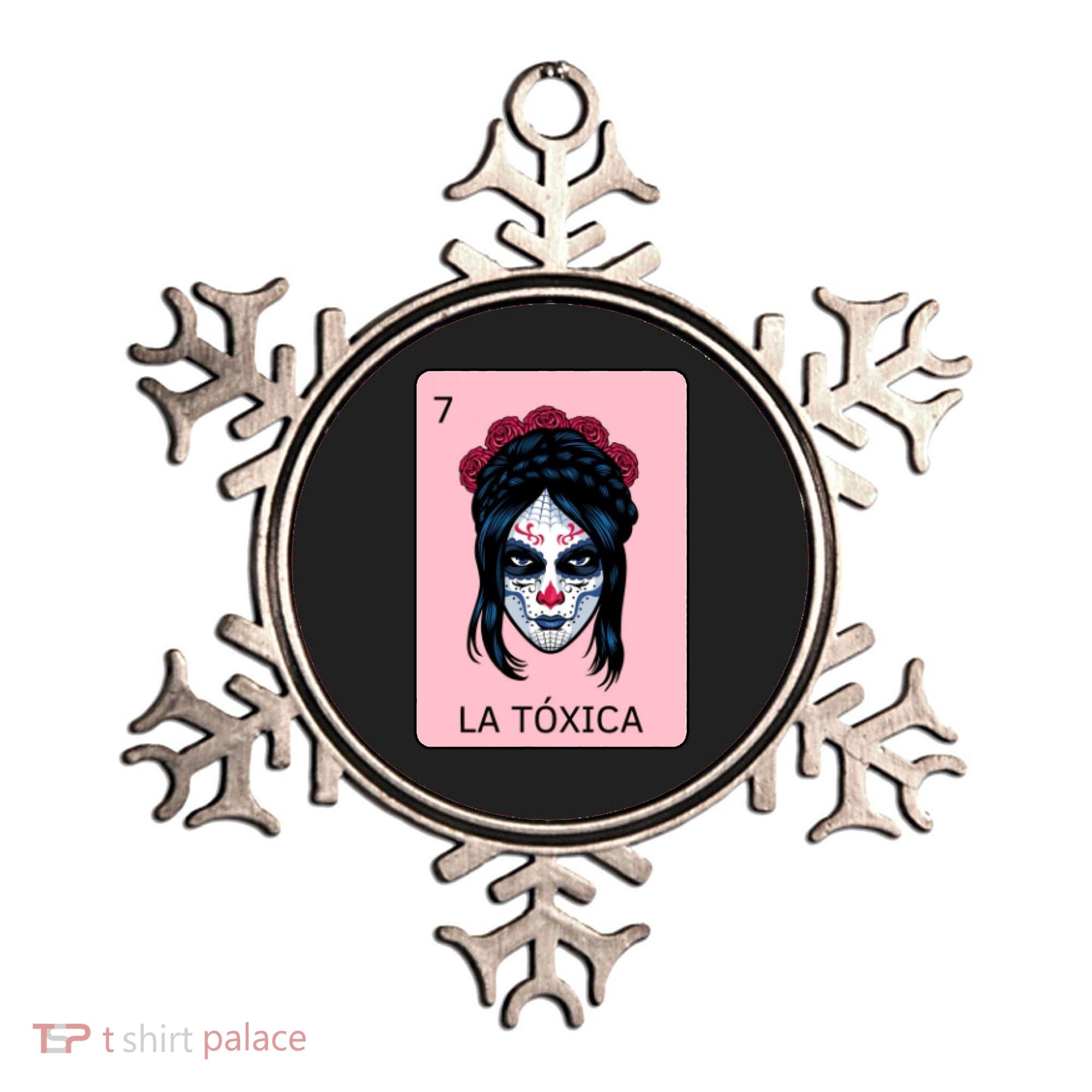 La Toxica Sugar Skull  Ornament