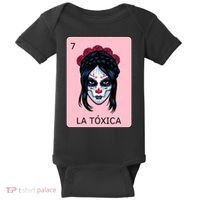 La Toxica Sugar Skull  Baby Bodysuit thumb 0