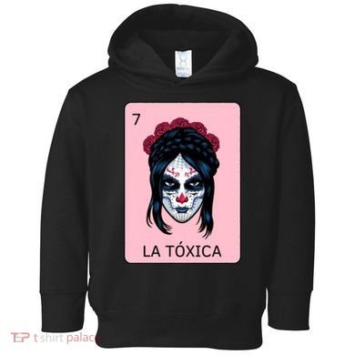 La Toxica Sugar Skull  Toddler Hoodie