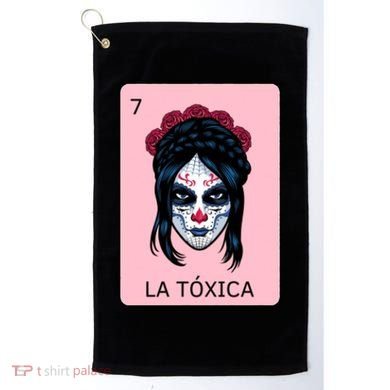 La Toxica Sugar Skull  Golf Towel